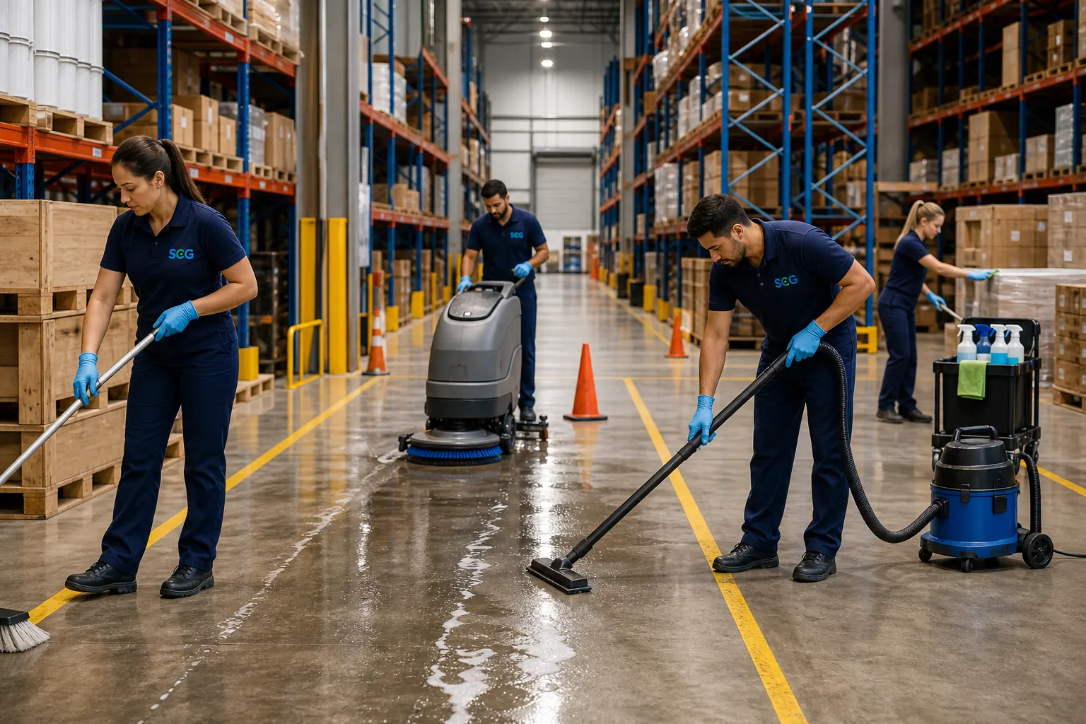 Warehouse Cleaning